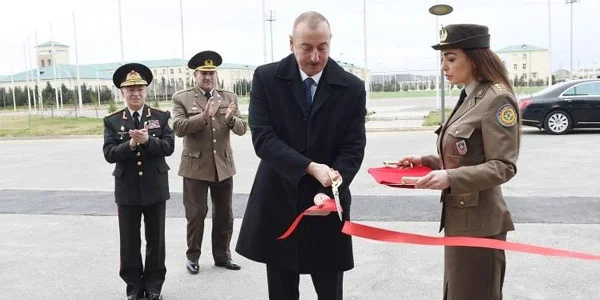 Prezident FHN-in idman-sağlamlıq klubunun açılışında - FOTOLAR 
