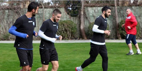 "Sabah"ın Antalyada ilk məşqi - FOTOLAR 