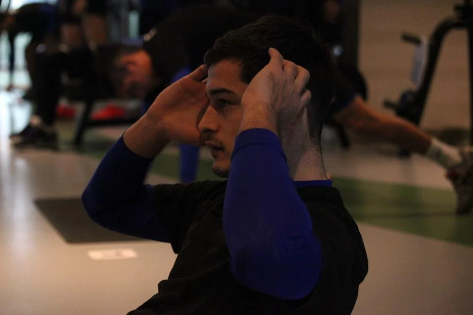 "Sabah" fitnes zalında məşq etdi - FOTOLAR 