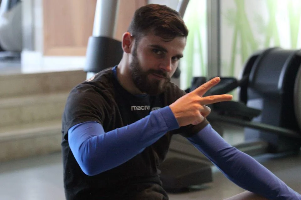 "Sabah" fitnes zalında məşq etdi - FOTOLAR 