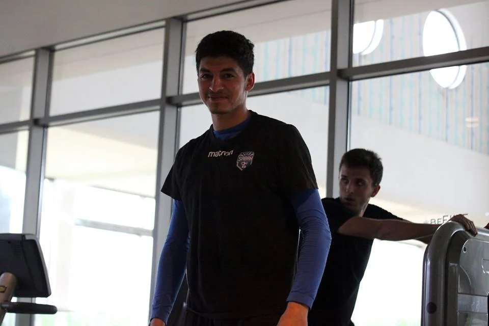 "Sabah" fitnes zalında məşq etdi - FOTOLAR 