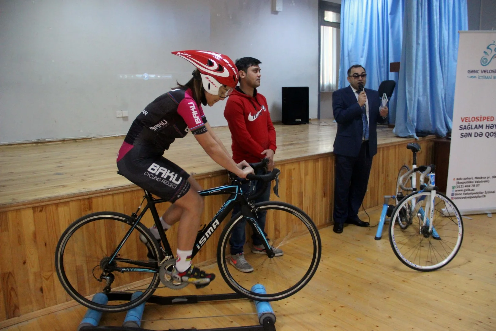 "Velosiped sür, hərəkətə sən də qoşul" layihəsi start götürüb - FOTOLAR 