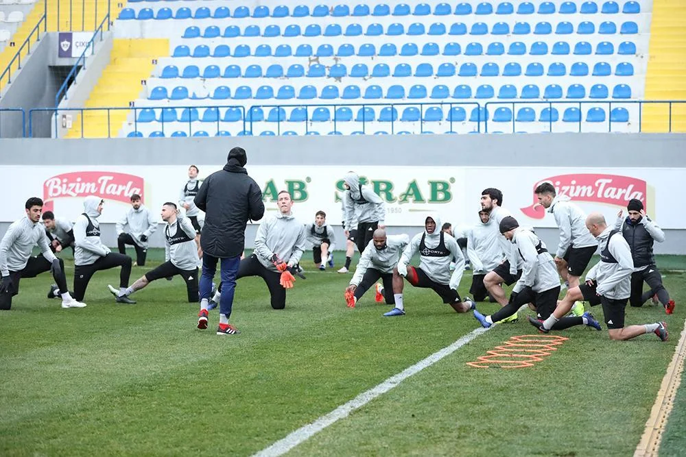 “Qarabağ” başladı, Reynaldo sıraya döndü - FOTOLAR 