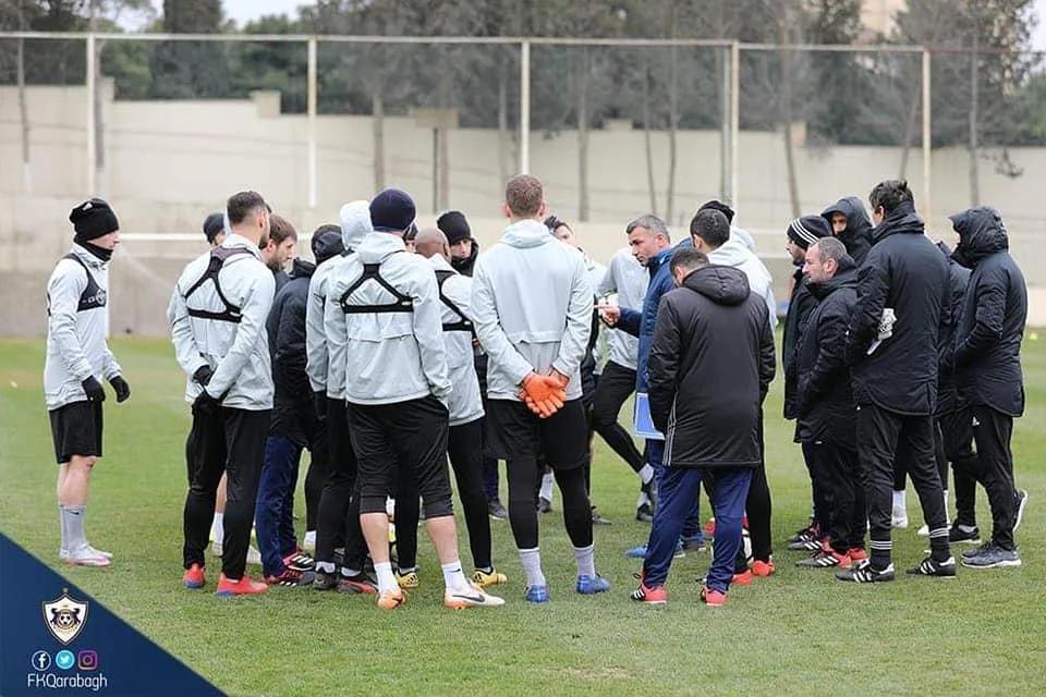 "Qarabağ" "Qəbələ" üçün başladı - FOTOLAR 