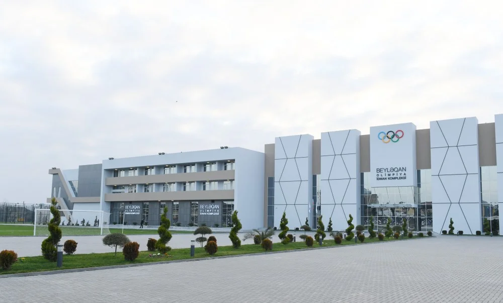 Prezident Beyləqan Olimpiya Kompleksinin açılışında iştirak edib - FOTOLAR 