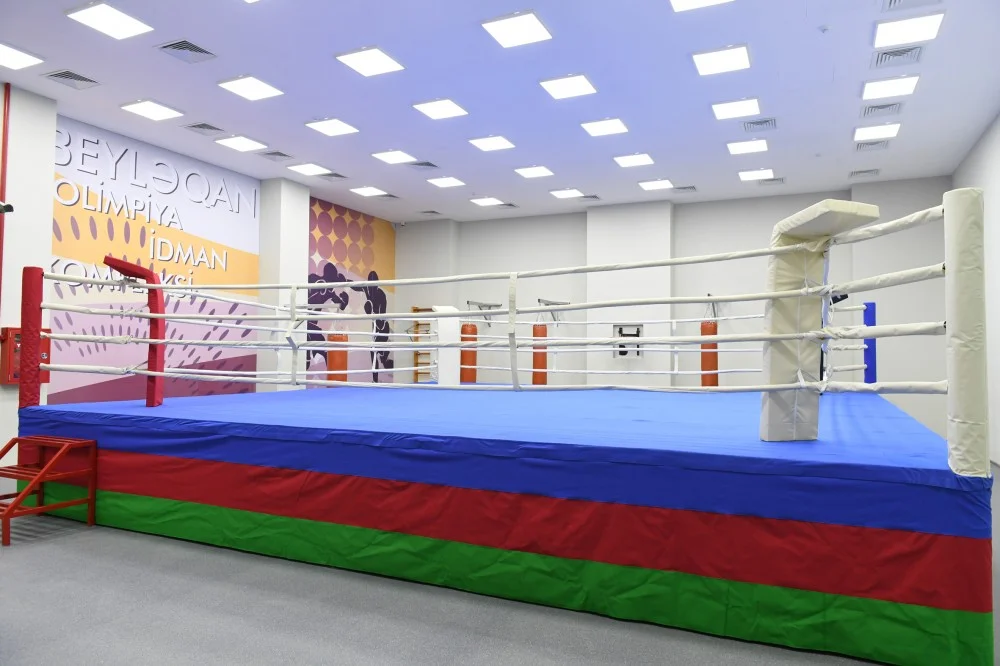 Prezident Beyləqan Olimpiya Kompleksinin açılışında iştirak edib - FOTOLAR 