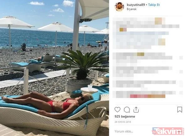 Putini nakauta salan qadın kimdir? (FOTOLAR) 