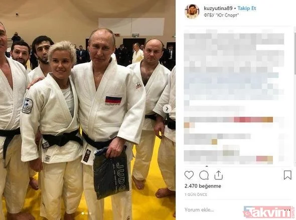 Putini nakauta salan qadın kimdir? (FOTOLAR) 