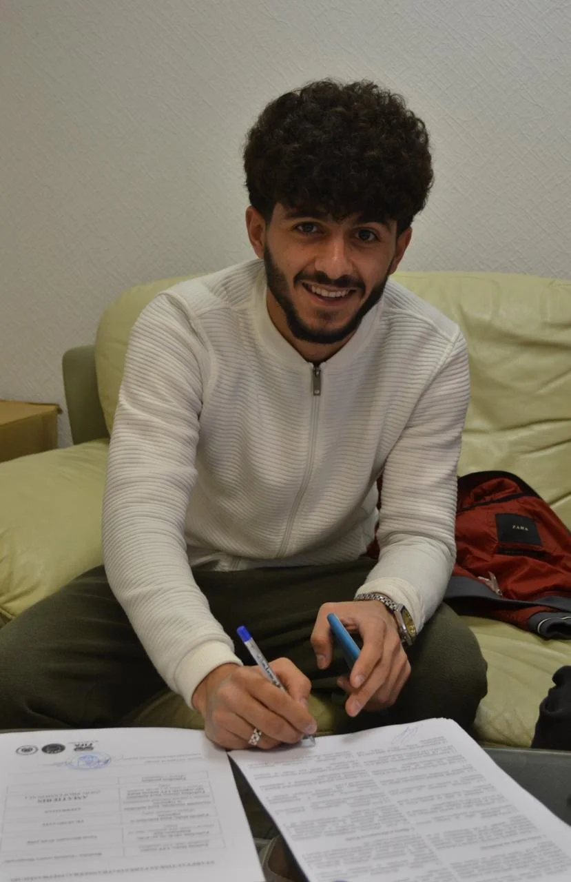 Azərbaycan millisinin üzvü Latviya klubuna transfer olundu - FOTOLAR 
