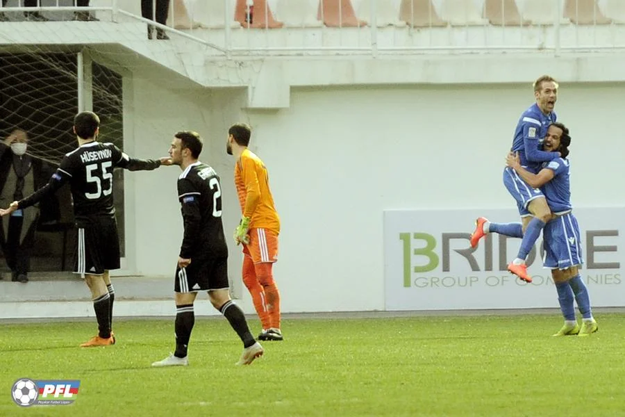 "Sabah" - "Qarabağ": 2 qol, hərəyə 1 xal - FOTO/VİDEO 