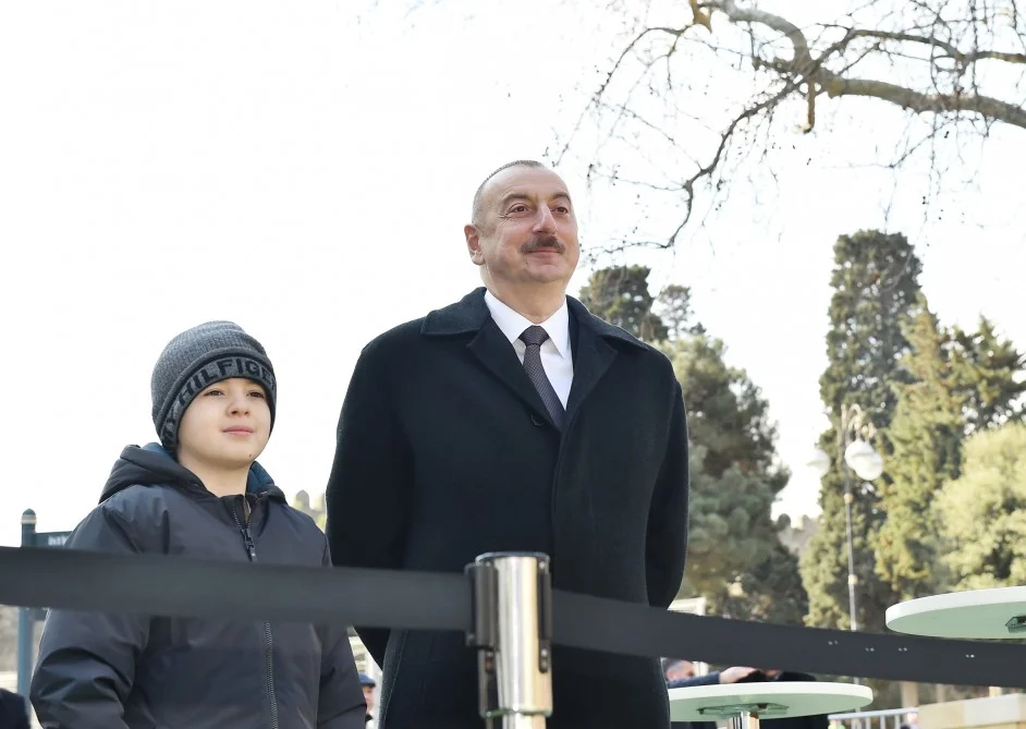 İlham Əliyev və Leyla Əliyeva ulduzların oyununda - FOTOLAR 