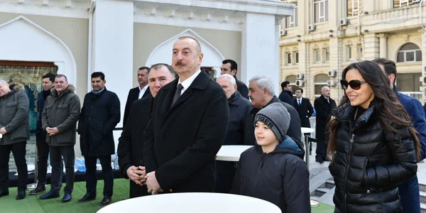 İlham Əliyev və Leyla Əliyeva ulduzların oyununda - FOTOLAR 
