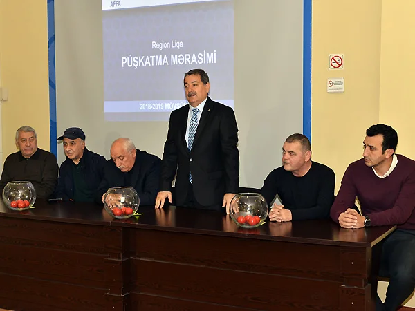 Region Liqasının final mərhələsinin püşkü atıldı - FOTOLAR 