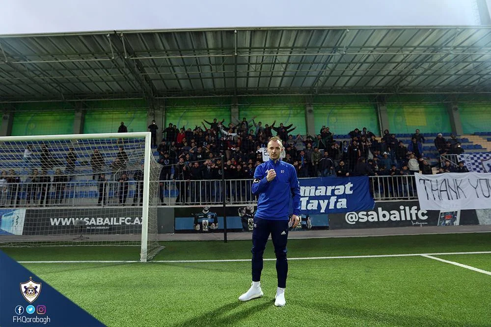 Ansi Aqolli "Qarabağ"la belə vidalaşdı - FOTOLAR 