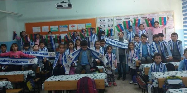 Türkiyə məktəbində “Qarabağ” coşqusu - FOTO/VİDEO 