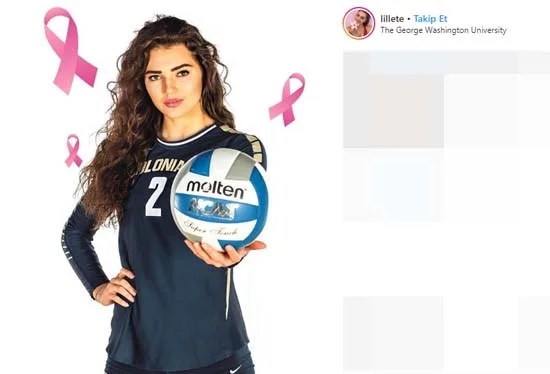 Həm voleybolçu, həm maniken - FOTOLAR 