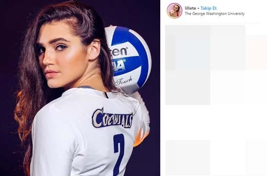 Həm voleybolçu, həm maniken - FOTOLAR 