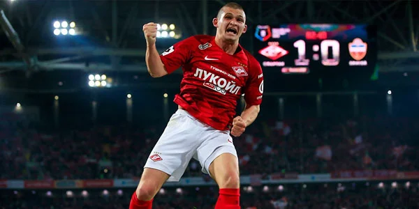 Azərbaycanlı futbolçu "Spartak"da ilk qolunu vurdu - FOTOLAR 