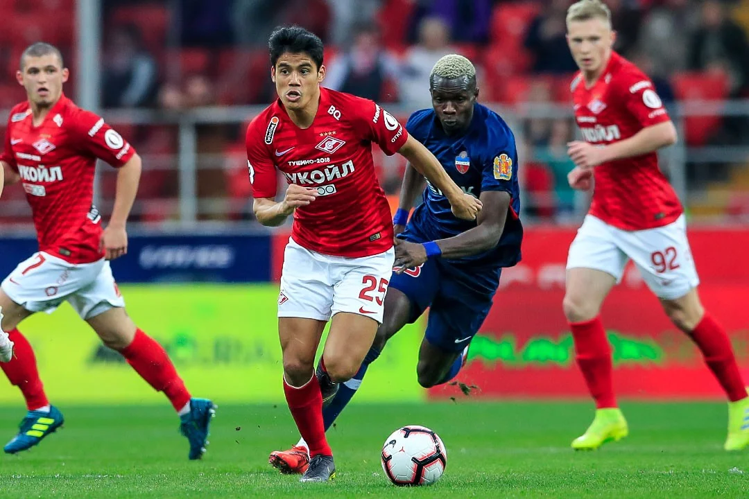 Azərbaycanlı futbolçu "Spartak"da ilk qolunu vurdu - FOTOLAR 