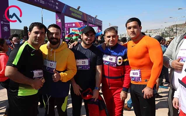 Arzu Əliyeva və Mədət Quliyev "Bakı Marafonu"nda - FOTOLAR 