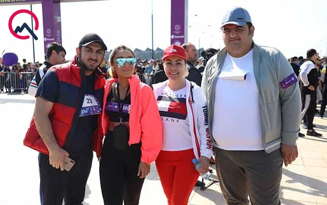 Arzu Əliyeva və Mədət Quliyev "Bakı Marafonu"nda - FOTOLAR 