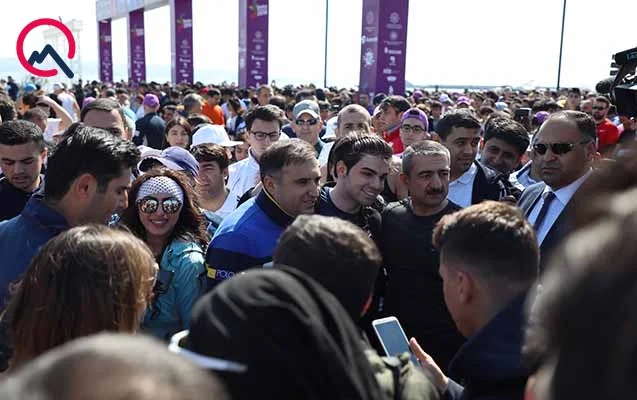 Arzu Əliyeva və Mədət Quliyev "Bakı Marafonu"nda - FOTOLAR 