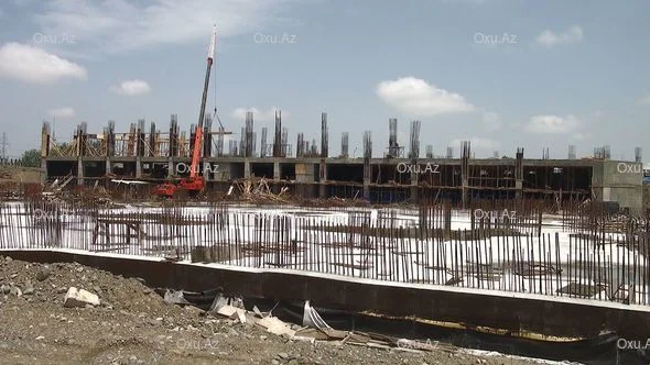 Azərbaycanda nadir idman obyekti tikilir - FOTOLAR 