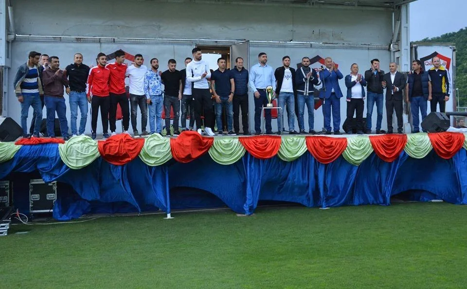 "Qəbələ" kuboku təqdim etdi - FOTOLAR 