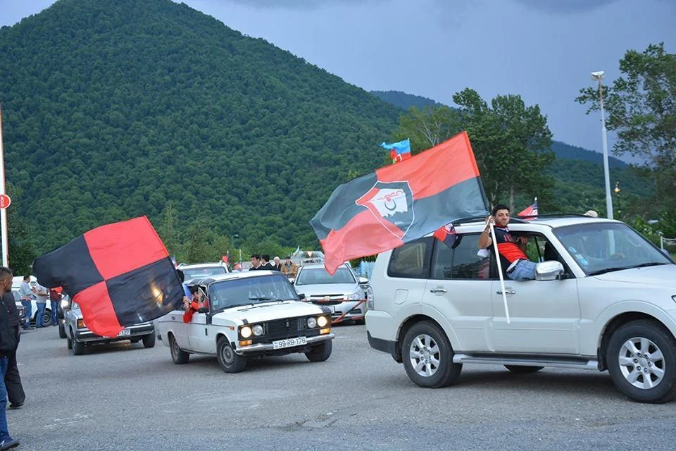 "Qəbələ" kuboku təqdim etdi - FOTOLAR 
