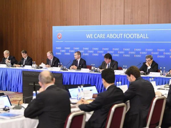 Bakıda ilk dəfə UEFA İcraiyyə Komitəsinin iclası keçirildi - FOTOLAR 