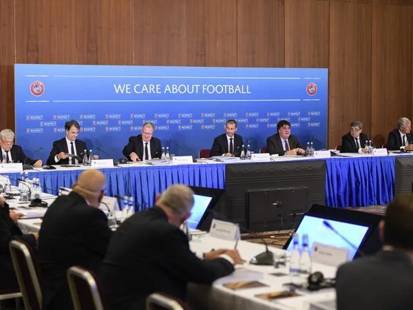 Bakıda ilk dəfə UEFA İcraiyyə Komitəsinin iclası keçirildi - FOTOLAR 