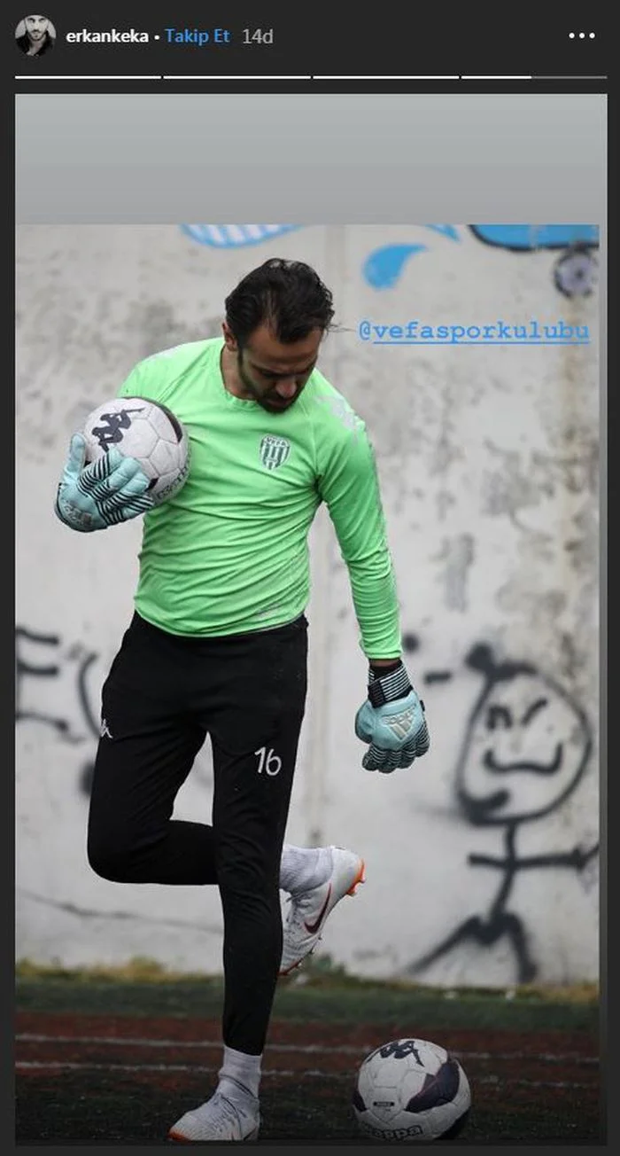 "Çukur"un Vartolusu futbola döndü - FOTOLAR 