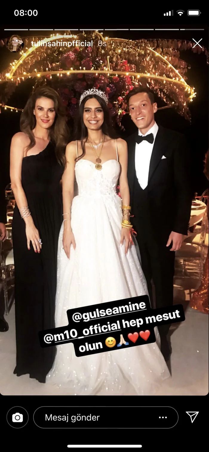 Məsut Özilin toyundan FOTOLAR 