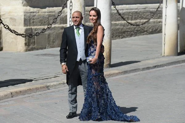 Kapitan 3 uşağının anası ilə evləndi, Ronaldo toya gəlmədi - FOTOLAR 