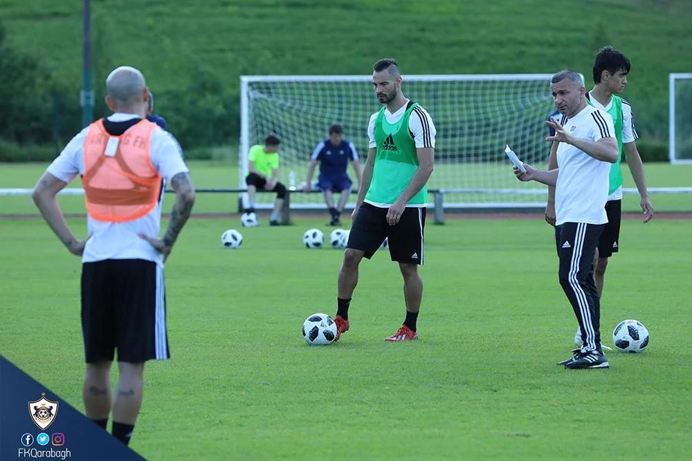 "Qarabağ"da ikitərəfli oyun - FOTOLAR 