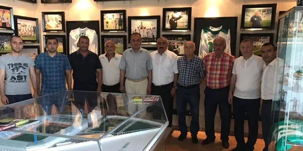 Nazim Süleymanov Lənkəranda futbol ictimaiyyəti ilə görüşdü - FOTOLAR 