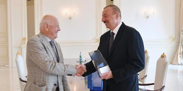 İlham Əliyev Avropa Olimpiya Komitələrinin rəhbərini qəbul edib - FOTO 