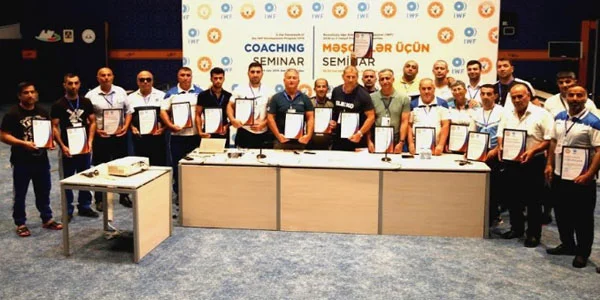 Azərbaycanda IWF-in İnkişaf Proqramı çərçivəsində məşqçilər üçün beynəlxalq seminar keçirilib - FOTO/VİDEO 