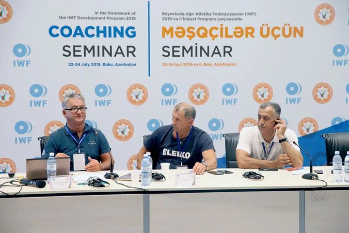 Azərbaycanda IWF-in İnkişaf Proqramı çərçivəsində məşqçilər üçün beynəlxalq seminar keçirilib - FOTO/VİDEO 