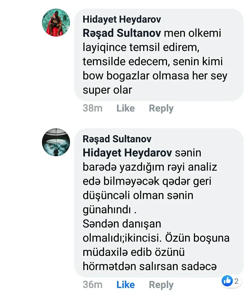 Millimizin üzvləri jurnalisti təhqir etdilər - FOTOLAR 
