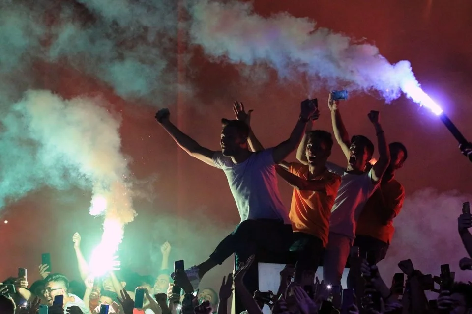 İstanbulda möhtəşəm qarşılanma - FOTO/VİDEO 
