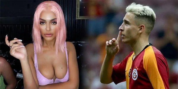 "Qalatasaray"lı futbolçunun məşhur gözələ yazdığı mesajlar ifşa olundu - FOTOLAR 