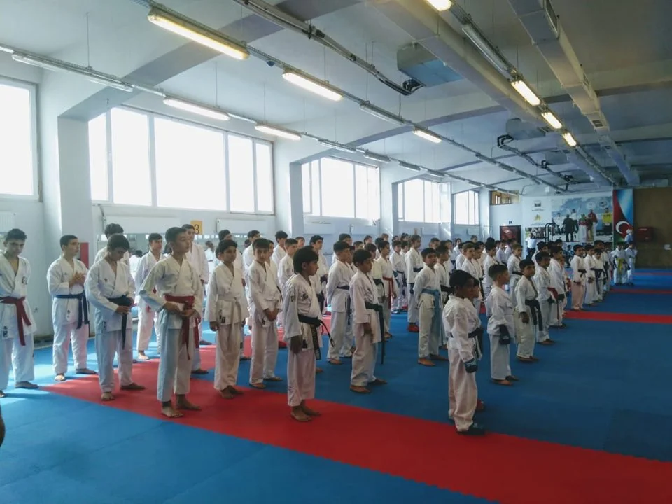 Arpaçay Karate Klubu təlim-məşq toplantısı keçirib - FOTOLAR 