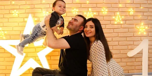 Şəhriyar Məmmədyarov ailəsi ilə kamera qarşısında - FOTOLAR 