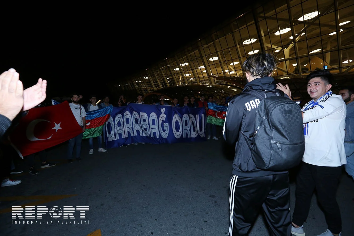 "Qarabağ" Bakıya qayıdıb - FOTOLAR 