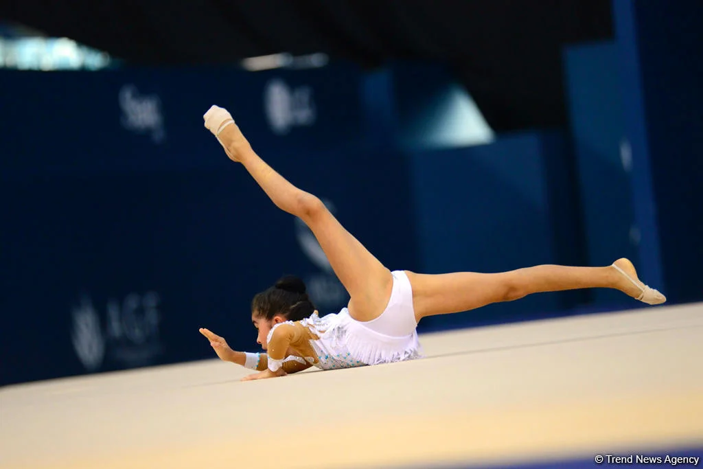Bədii gimnastikası üzrə Azərbaycan birinciliyi və Bakı çempionatının son günü başlayıb - FOTOLAR 