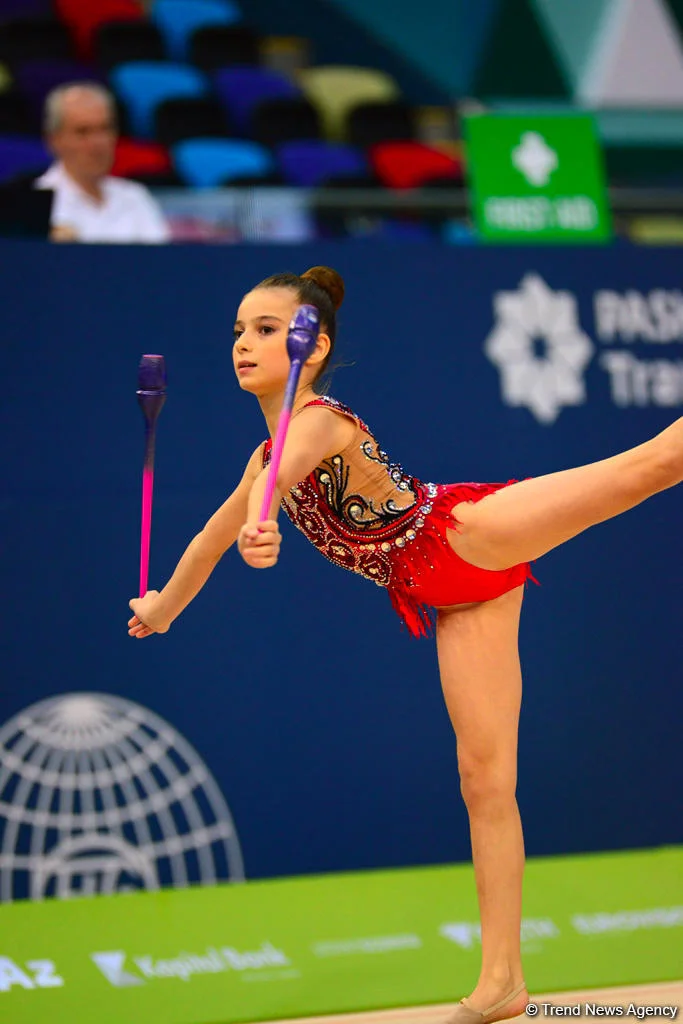 Bədii gimnastikası üzrə Azərbaycan birinciliyi və Bakı çempionatının son günü başlayıb - FOTOLAR 
