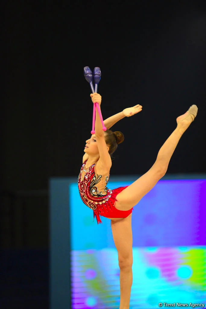 Bədii gimnastikası üzrə Azərbaycan birinciliyi və Bakı çempionatının son günü başlayıb - FOTOLAR 