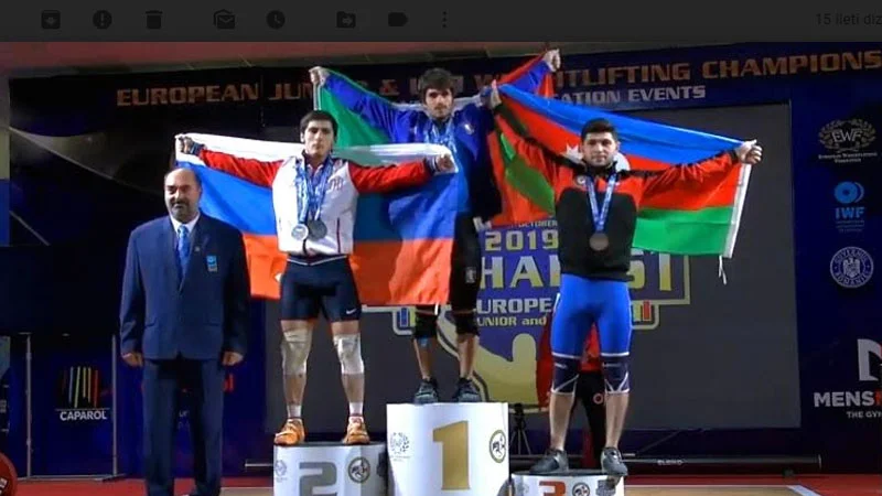 Elşad Şərifov Avropa birinciliyinin bürünc medalını qazandı - FOTO/VİDEO 
