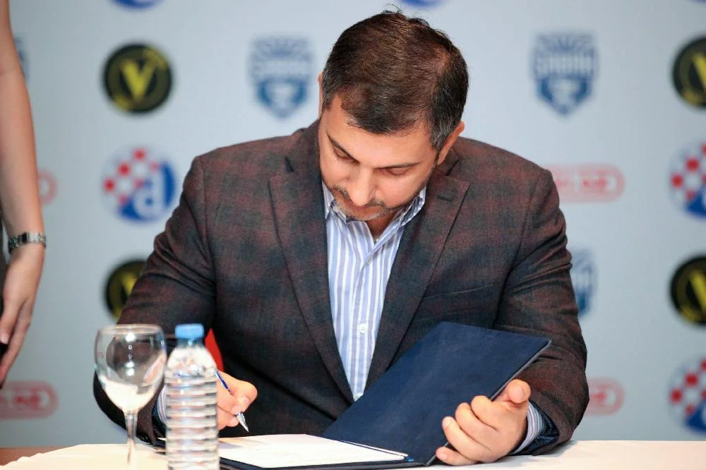 “Sabah” yeni sponsorla müqavilə bağladı - FOTOLAR 